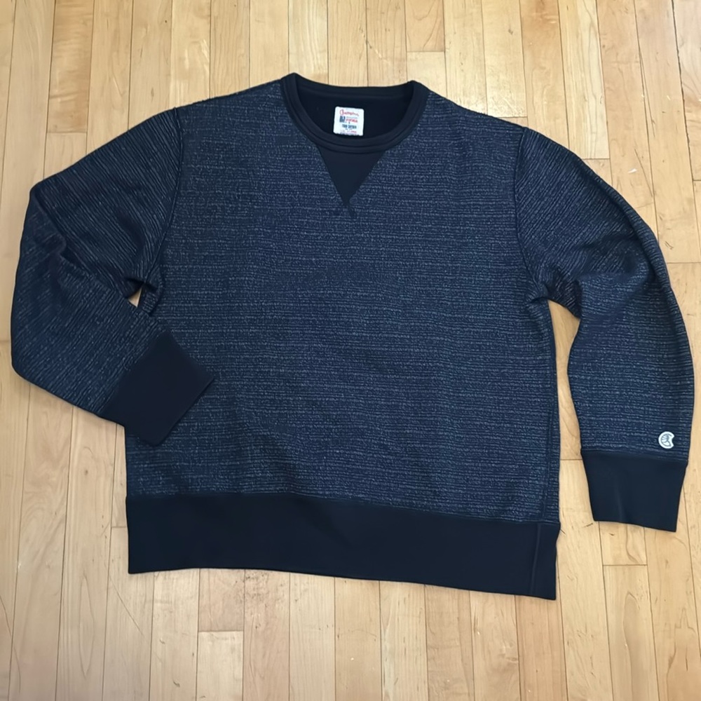 Todd Snyder X Champion Navy Sweatshirt size XL